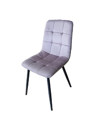 Стул Y2017 (каркас черный тк. коллекции Велюр сирень (S48)) Стул Y2017 (каркас черный тк. коллекции Велюр сирень (S48))